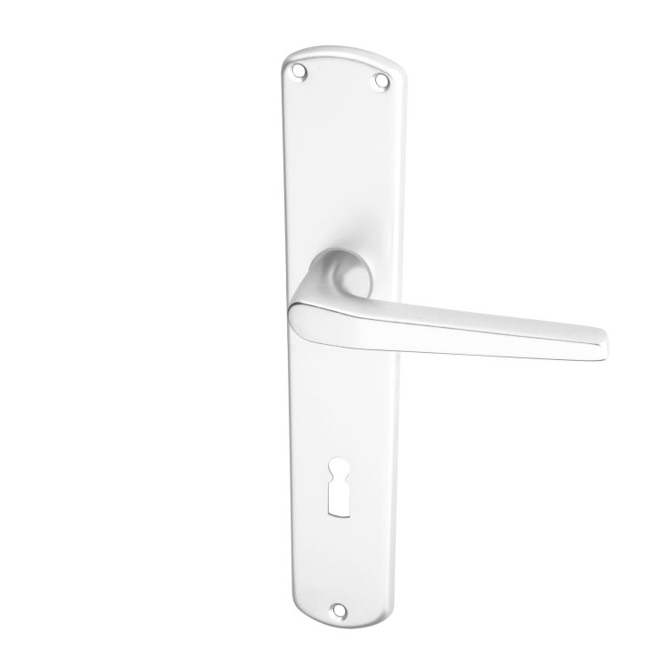 Monte HR hliník F1 dveřní kování – dózický klíč (BB), 72 mm, klika/klika