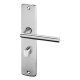 Dora HR renovační nerez dveřní kování – WC klička (WC), 90 mm, klika/klika