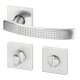 Futura SlideBloc light RHR matný nikl PK dveřní kování – WC klička (WC), klika/klika