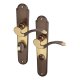 Kampa bronz dveřní kování – WC klička (WC), 72 mm, klika/klika