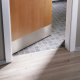 Okopový plech nerez 1100 × 200 mm – širší strana dveří