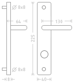 ACT servis -   Ilsa HR ECO nerez 90