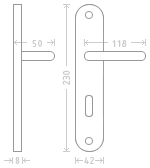 ACT servis -   Viola OV lak grafit 72