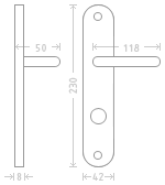 ACT servis - Viola OV hnědá lak 72