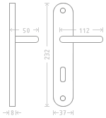 ACT servis -   Elegant mosaz 72