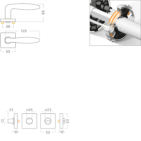 ACT servis - Cina Slide RHR nerez PK DUPLIKÁT