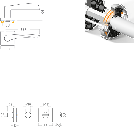 ACT servis -   Eura Slide RHR nerez PK