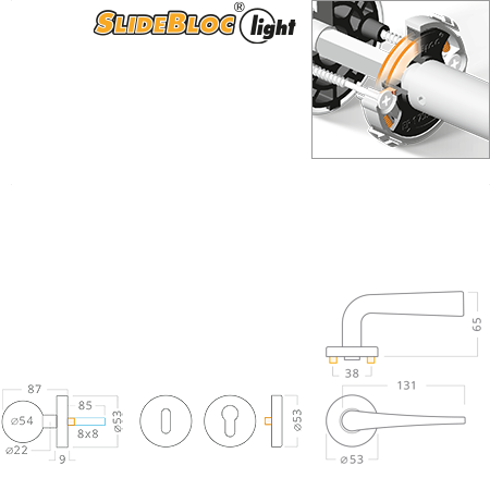 ACT servis - Linz Slide RHR nerez PK design