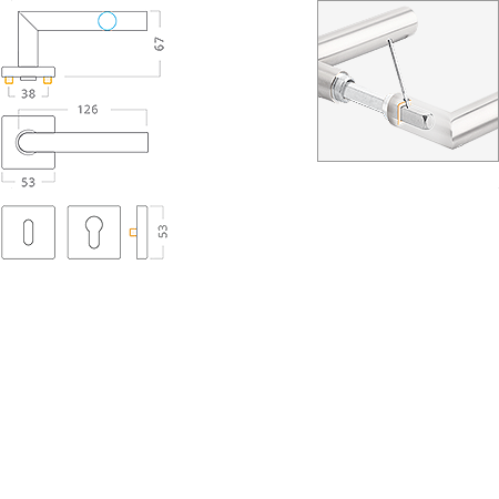 ACT servis -   Tipa Easy Slide RHR nerez PK
