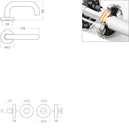 ACT servis - Una Slide R nerez PK DUPLIKÁT